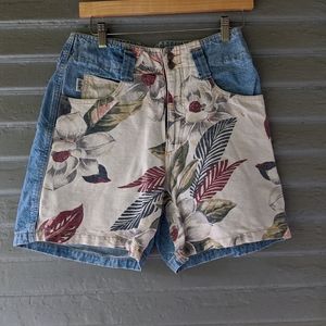 Vintage Tapestry/Jean Shorts, *EXC*